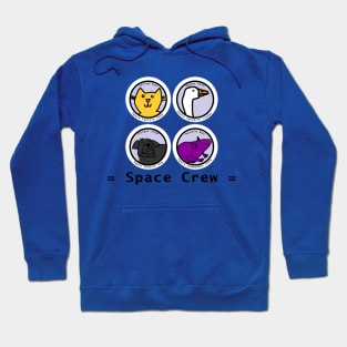 Space Crew 2420 with Space Commander Purple Rat Hoodie